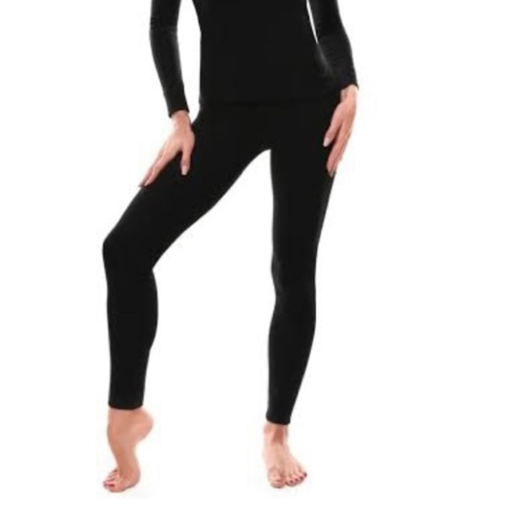 HEAD Women’s Performance Baselayer Base Layer Leggings Tights Black L / Large
